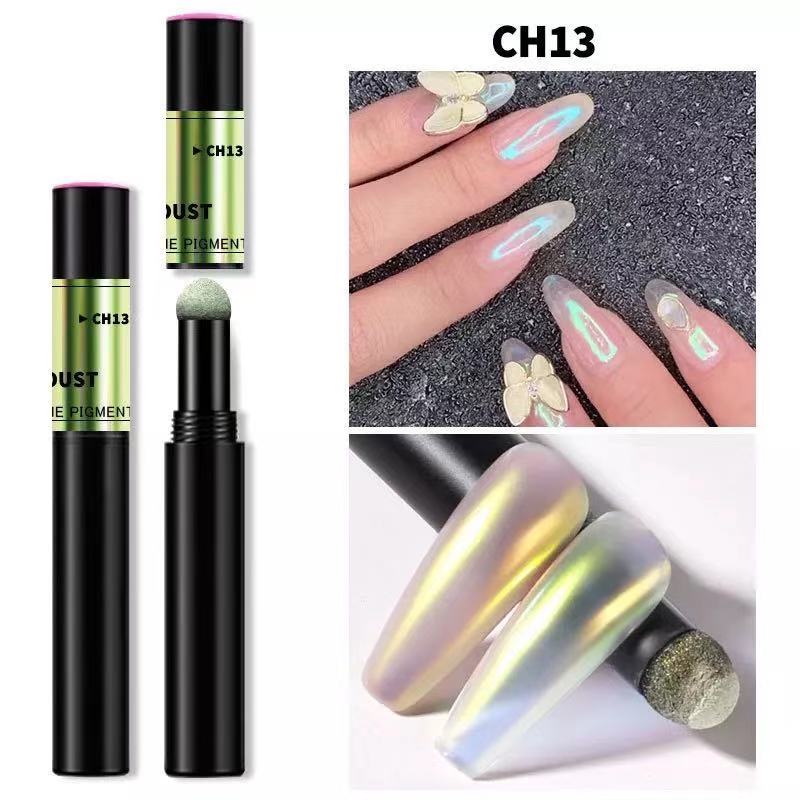 (Buy 3 get 1 free) Nail Art Magic Mirror Chrome Powder Pen