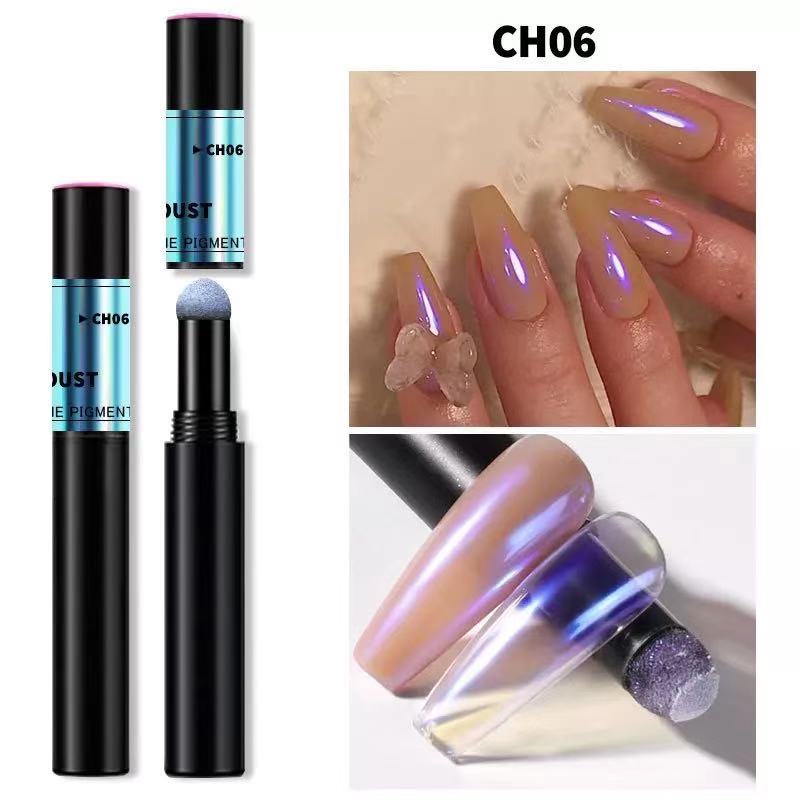 (Buy 3 get 1 free) Nail Art Magic Mirror Chrome Powder Pen