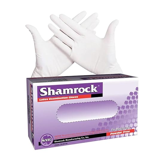 Shamrock Examination Latex Gloves