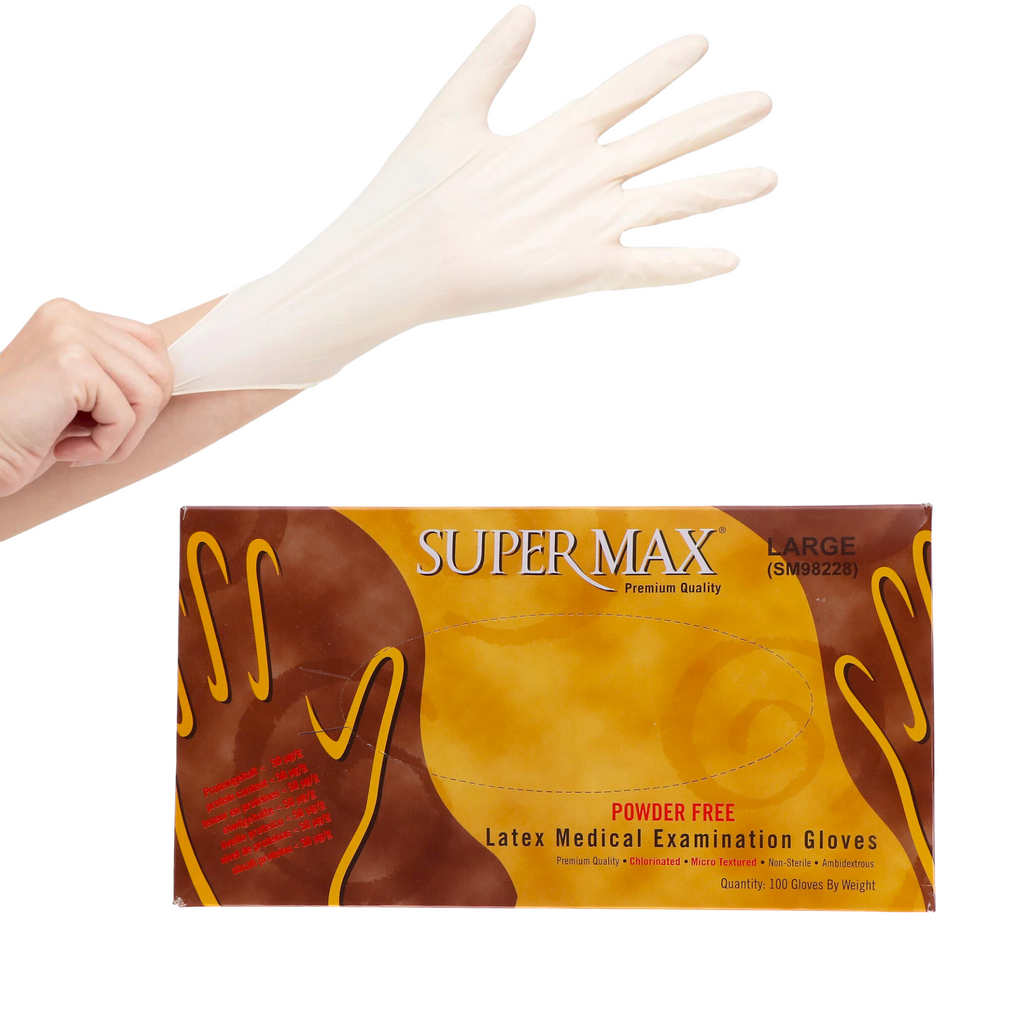 Supermax Latex Medical Examination Gloves