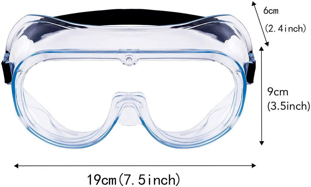 Safety Goggles Over Glasses