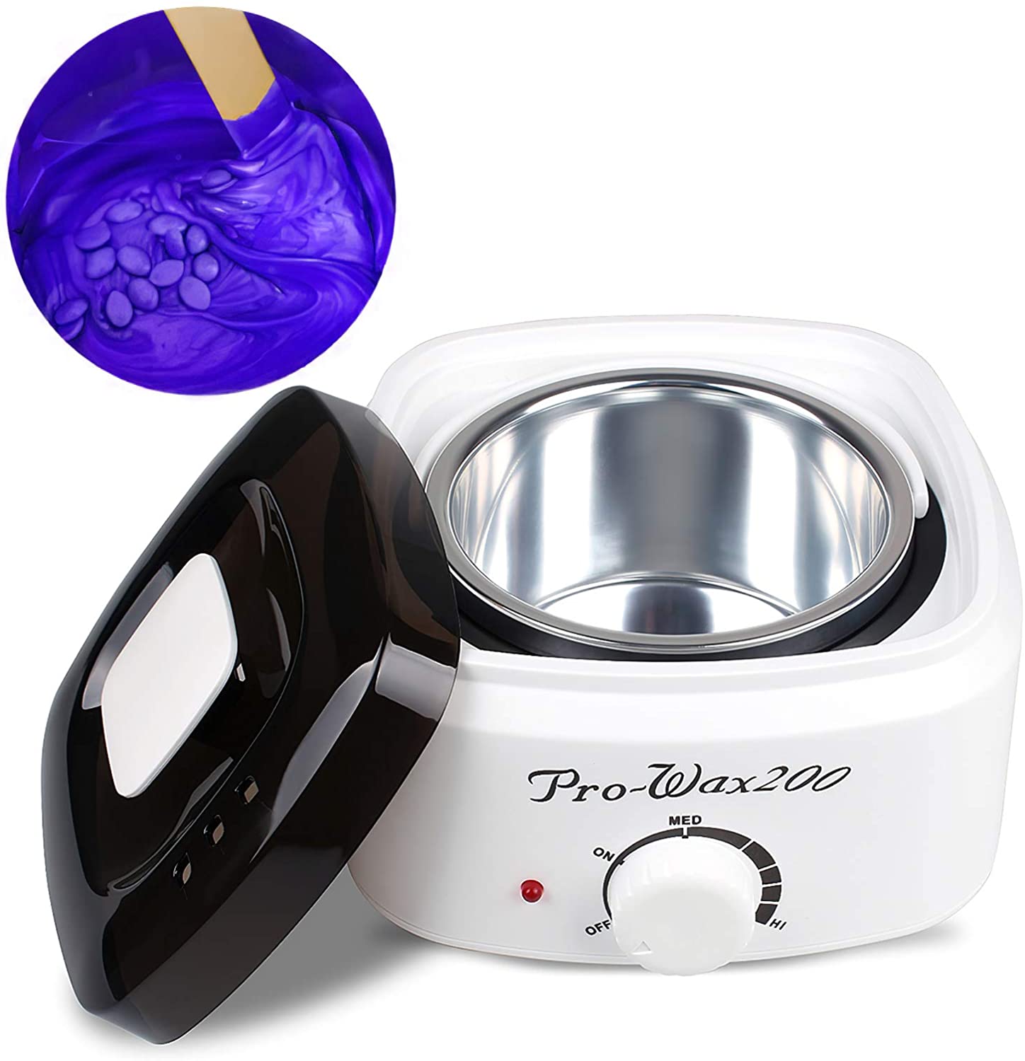 BC Vancouver Single warmer pro wax 200 Heater Hair Removal Wax Warmer Amanda Beauty Supply