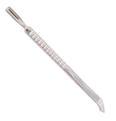 Stainless Steel Nail Cuticle Pusher With Curved Edge