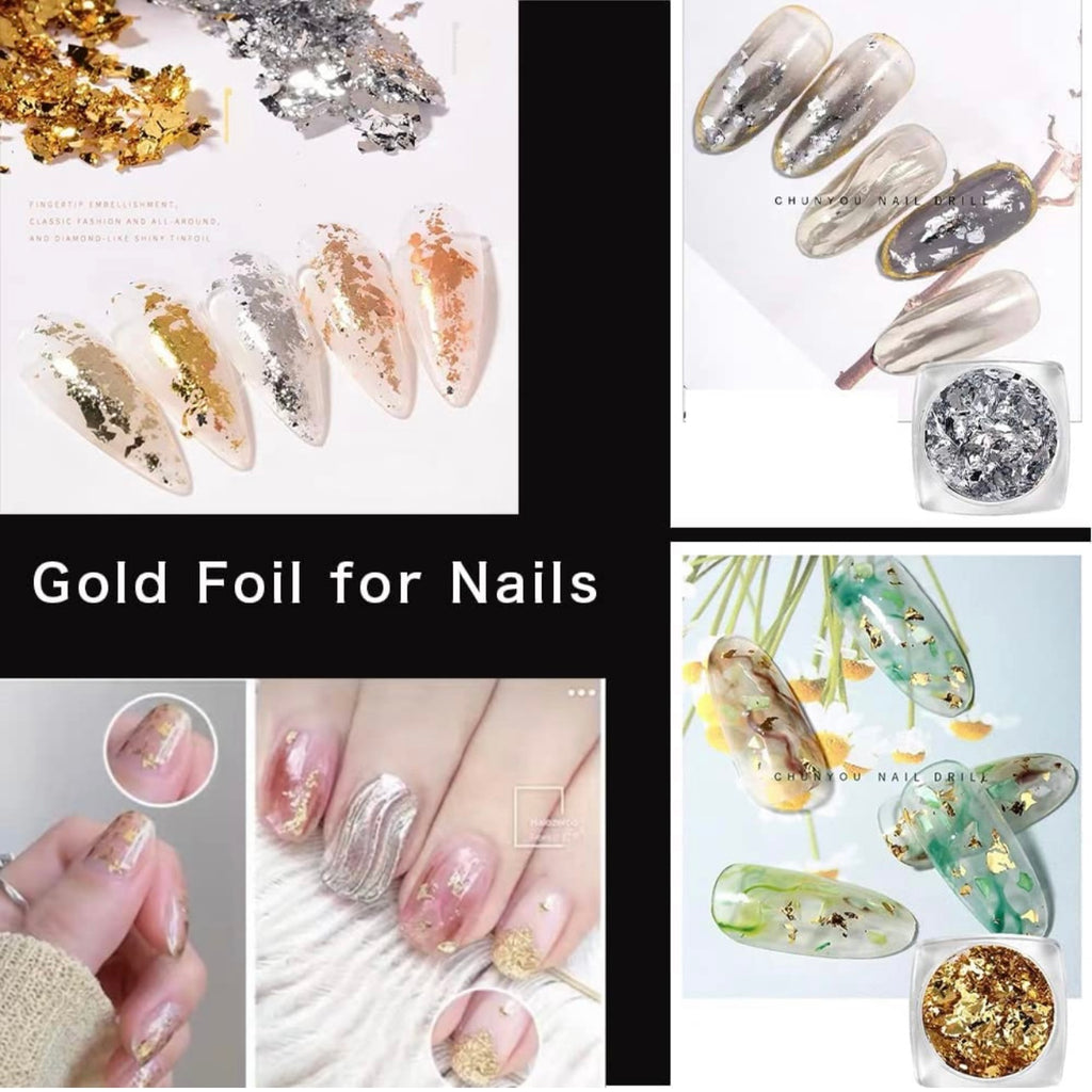 22g Gilding Gold Foil Flakes Metallic
