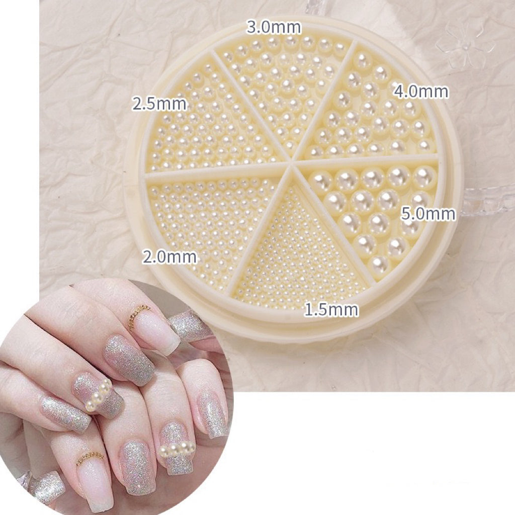 Pearls for Crafts Nail Pearls for Nails Art for Crafting DIY Accessory