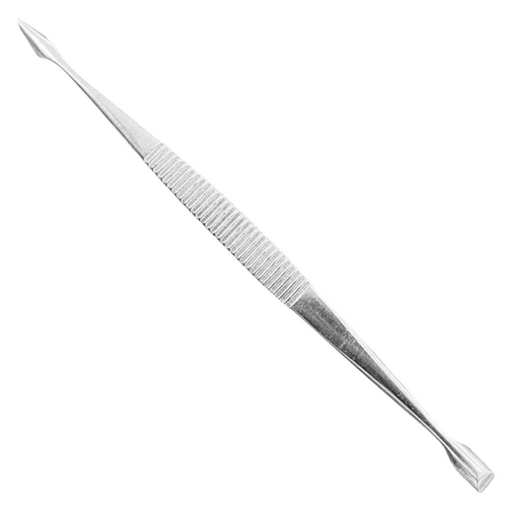 Stainless Steel Nail Cuticle Pusher with arrow