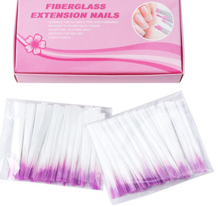 Fiberglass Extension Nails Nail Kit 100PCS