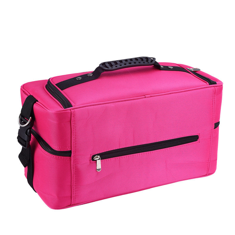 Nail Tools Storage Pack Makeup Case Cosmetic Bag Portable Travel Kit with Hanging