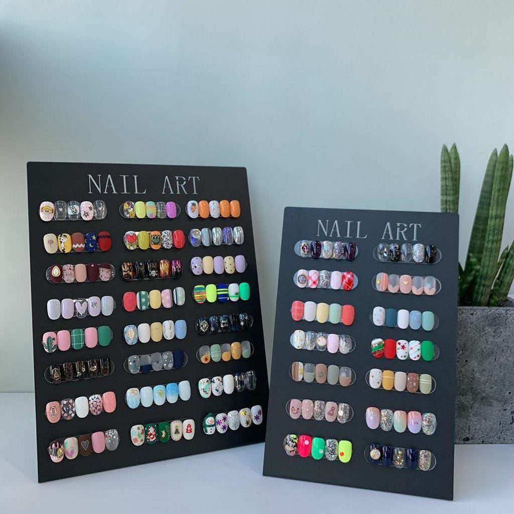 Nail Art Display Magnetic Stand Showcase