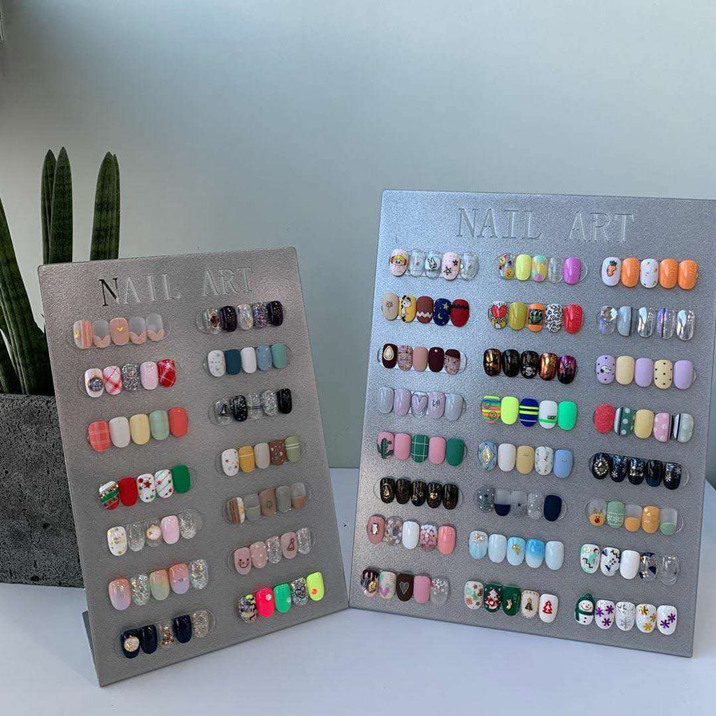 Nail Art Display Magnetic Stand Showcase