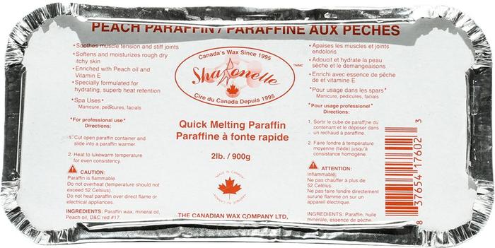 【BC-Vancouver】Shaonelle peach paraffin 2lb